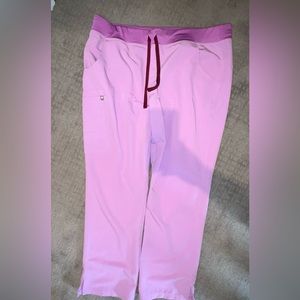 Figs Kade Cargo Scrub Pants, XL, in Dusk (purple/pink)